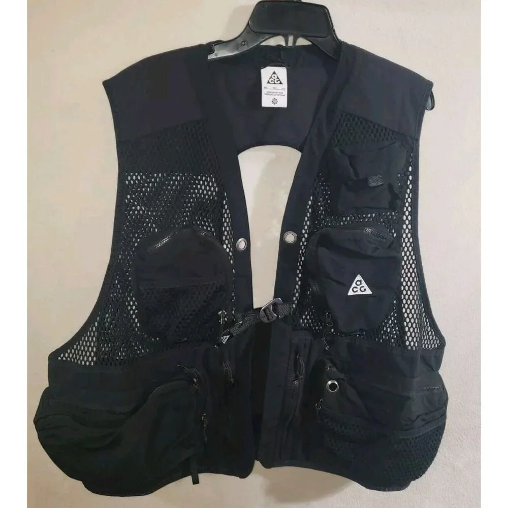 NIKE ACG BUTTLES VEST DN3919-010 Hiking Trail Oregon Adult Unisex Size 2XL NEW - Picture 8 of 15